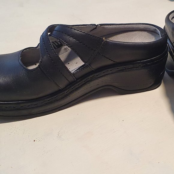 Klogs Leather Slip Resistant Shoes 8W - Picture 4 of 4